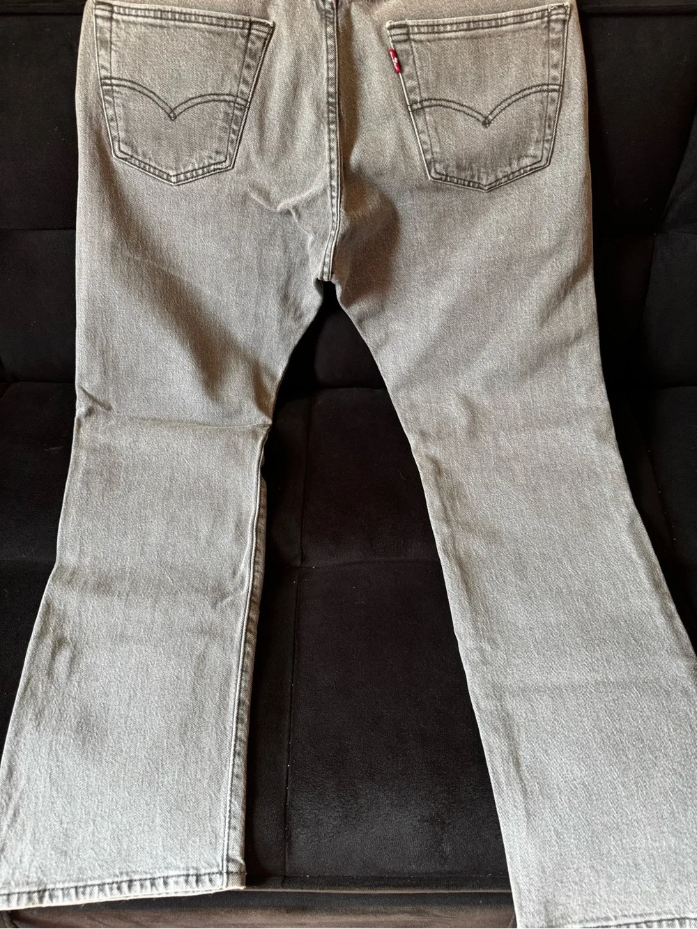 Levi's Men’s Light Gray Bootcut Jeans